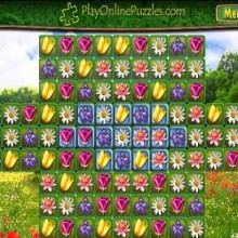 Цветочный пазл Цветочный пазл