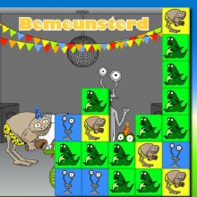 Динозавры три в ряд Динозавры три в ряд