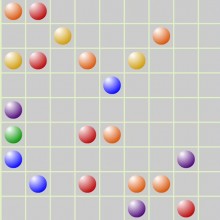 Линии три в ряд Линии три в ряд