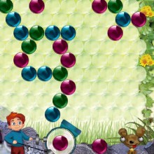 Стрелялка три в ряд