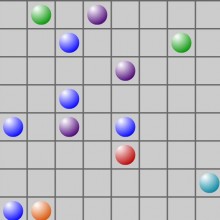 Шары 5 в ряд Шары 5 в ряд