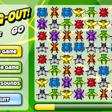 Жуки три в ряд